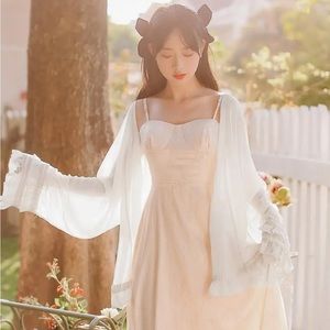 Sheer fairycore cardigan